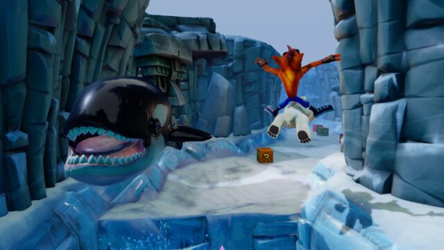 Crash Bandicoot 2 Remastered Polar Bear Level